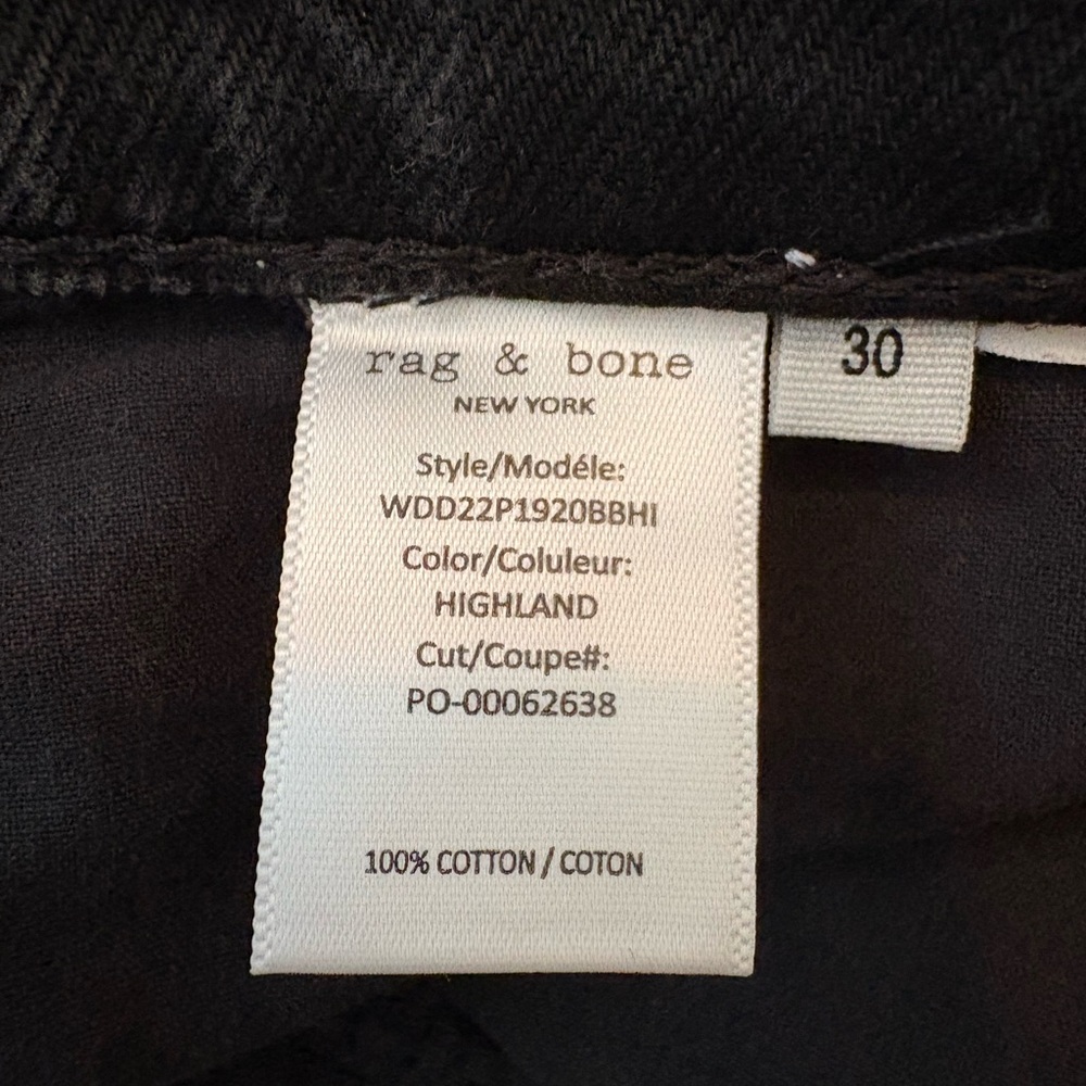 Rag & Bone Rosa Mid-Rise Short - Picture 7 of 9